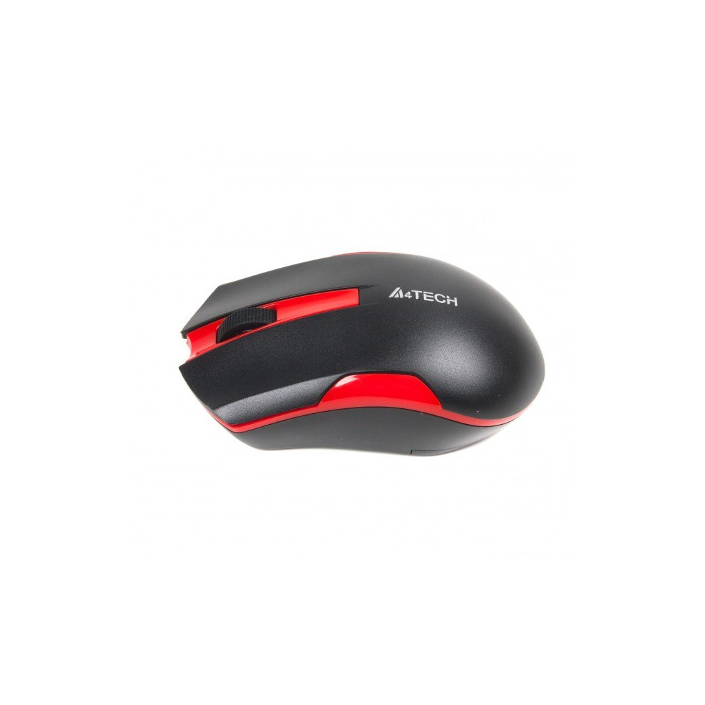 Мишка A4Tech G3-200N (G3-200N (Black+Red)) Black/Red Wireless