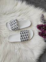 Nike Slides Small Logo White