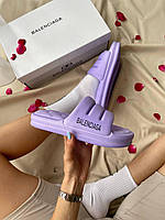 Balenciaga Puffy Slides Purple
