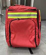 Рюкзак для Медика 45 л., Червоний рюкзак для військових медиків, армійський рюкзак для медиків