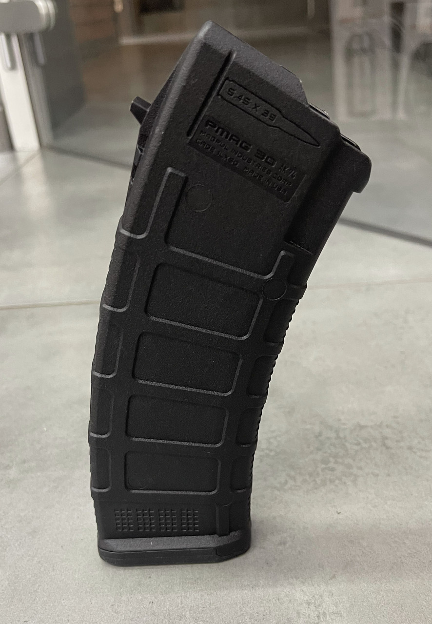 Магазин для АК-47, АКМ, АКС, Сайга на 30 набоїв Magpul Чорний PMAG 30 АК/АКМ MOE 5.45x39 (MAG573)