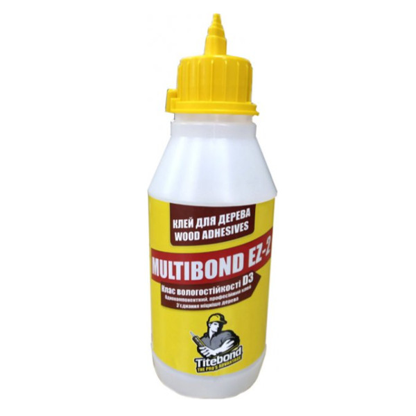 Клей TITEBOND Multibond EZ-ІІ D3 для деревини (прозорий), 0,75 кг