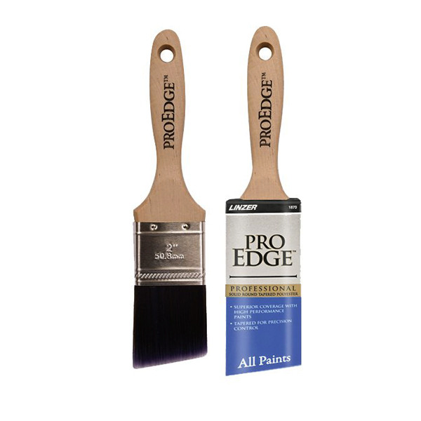 Пензель LINZER PRO EDGE POLYESTER BLEND ANG. SASH 2", поліестер, кутовий зріз
