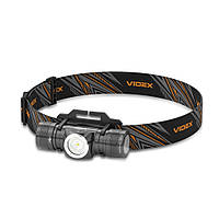 Налобний світлодіодний ліхтарик VIDEX VLF-H065A 1200Lm 5000K IP68