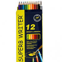 Акварельні олівці Marco Superb writer 12 кольорів