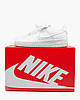 Кросівки Nike Air Force 1 White Low / Найк Аїр Форс Білі Низькі, фото 10