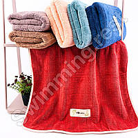 Рушник мікрофібра велюр пляжна банне сауна 170х90 см Клітина