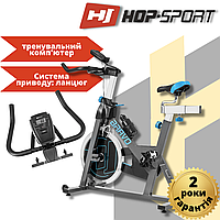 Спінбайк Велотренажер Hop-Sport HS-045IC Bravo Синій, Кардіотренажер велотренажер для дому до 120 кг