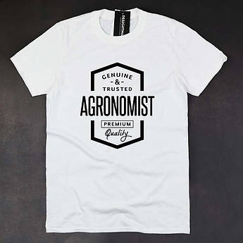 Унісекс-футболка з принтом "AGRONOMIST" .