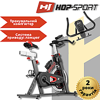 Велотренажер Спінбайк Hop-Sport HS-045IC Bravo Червоний, Кардіотренажер велотренажер для дому до 120 кг