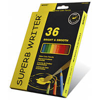 Карандаши Marco акварельные 36 цв Superb writer