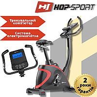 Велотренажер электромагнитный Hop-Sport HS-005H Host Красный, Кардиотренажер велотренажер для дома до 150 кг
