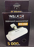 Портативний зарядний пристрій powerbank Walker 5000mAh