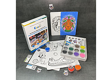 Дитяча творчість кольоровий пісок для дітей "Розмальовка кольоровим піском" — ШВИДКІ. Хіт!