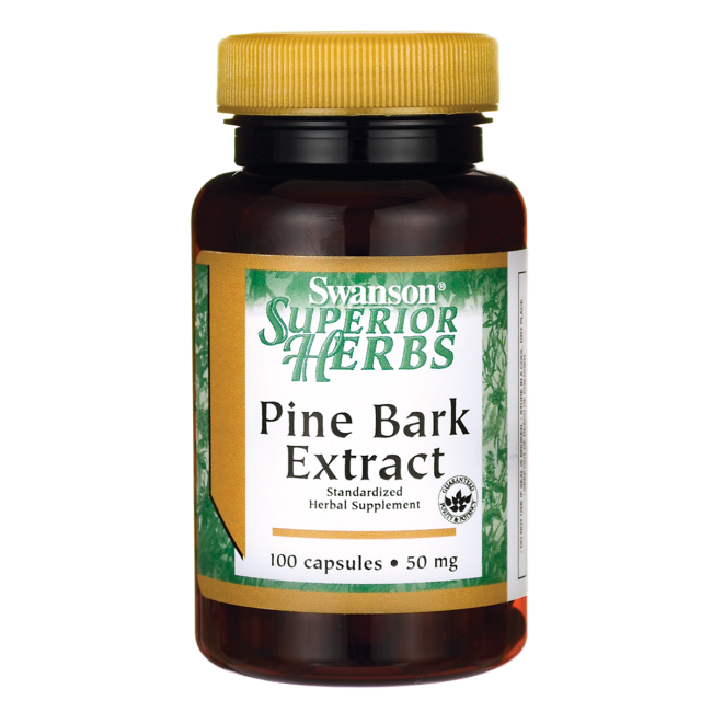 Екстракт Кори Сосни/Pine Bark Ekstrakt, 50 мг 100 капсул