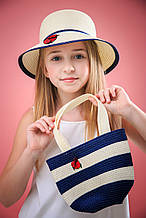 Дитяча капелюх для дівчинки Gi Amo Польща LANDG11 Молочний Хіт!