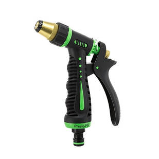 Пістолет для поливання металевий Presto-PS насадка на шланг (7205)