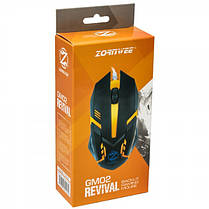 Мишка провідна Zornwee GM02 з підсвічуванням Black (36185), фото 6