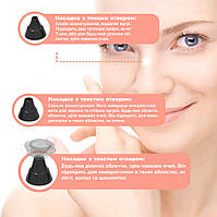 Вакуумний очисник шкіри та пор Medica+ Skincleaner 9.0 black (Японія), фото 6