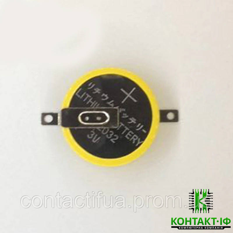 Батарейка для BIOS, CMOS, CR2032 з контактами, цена 35 грн — Prom.ua ...