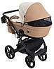 Коляска 2 в 1 Bair Kiwi ECO BK-55/24 світло-бежевий / карамель, фото 5