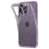 Чохол з блискітками Spigen Liquid Crystal Glitter для iPhone 14 Pro Max