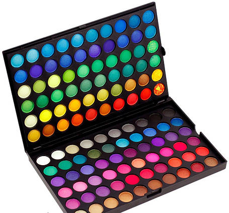 Тіні для візажу 120 відтінків Палетка тіней для макіяжу очей No1 яскрава Скидка All 4, фото 1