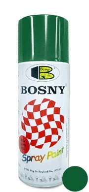 Фарба зелена темна 400ml "Bosny" No13, фото 1