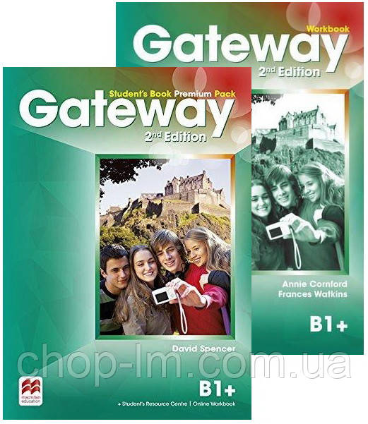 Комплект з англійської мови -Gateway Second Edition B1+ Student's Book Premium Pack + Workbook (for Ukraine)