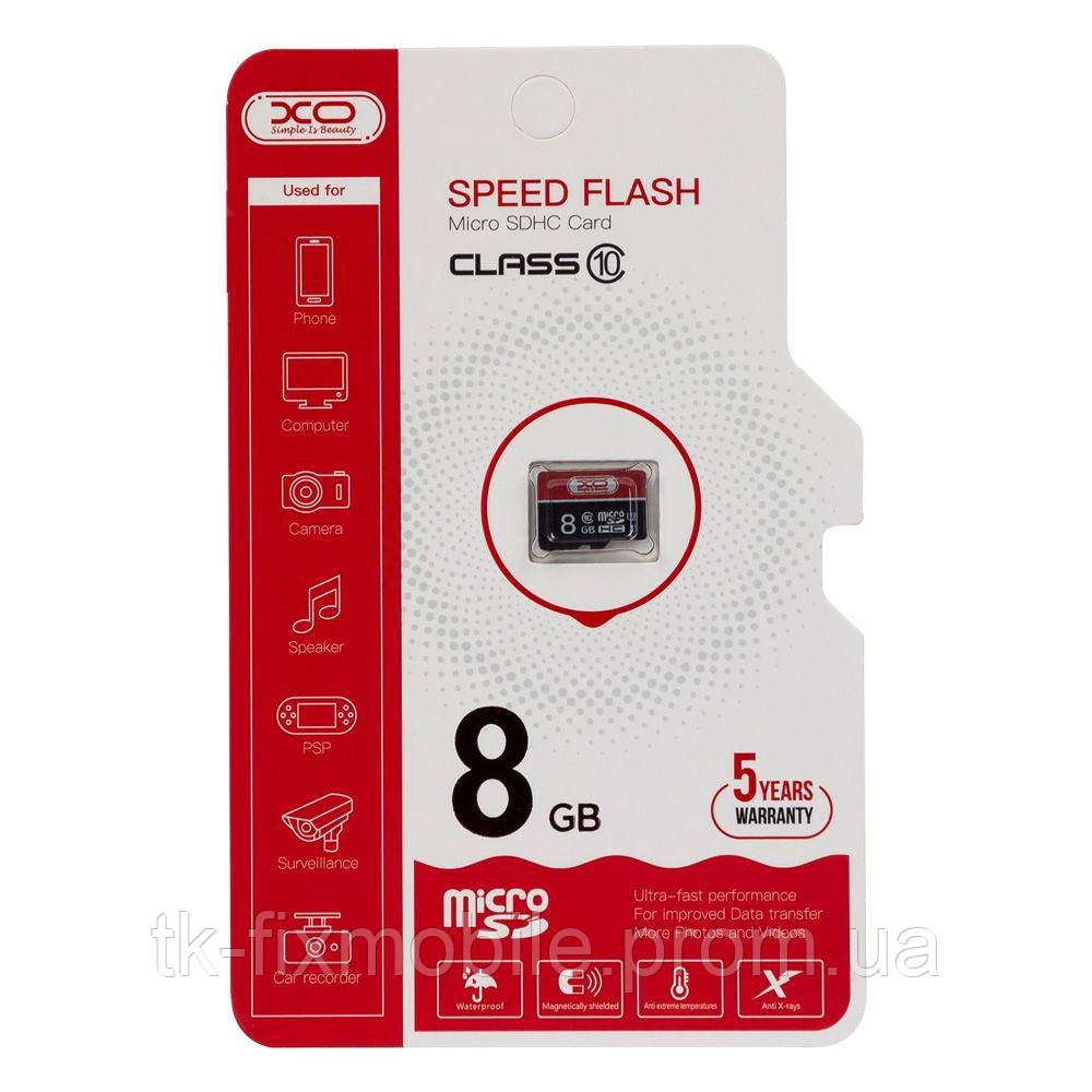 Карта Памяти XO Micro-SDHC 8Gb 10 Class — Купить Недорого на Bigl.ua ...