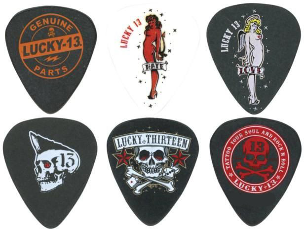 Медіатори DUNLOP L13BP 0,6мм (уп. 6 шт)