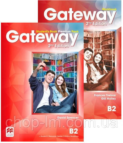 Комплект Gateway Second Edition B2 Student's Book Premium Pack + Workbook (Підручник + зошит)