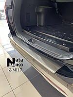 Накладка на бампер с загибом MITSUBISHI PAJERO SPORT III FL с 2019-