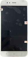 Дисплей Xiaomi Mi A1/Mi5x, білий з тачскріном