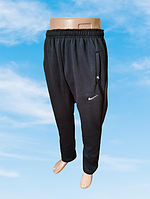 Спортивные штаны мужские тёплые на байке прямые р.44,46,48,50.Цвет черный.От 5шт по 259грн