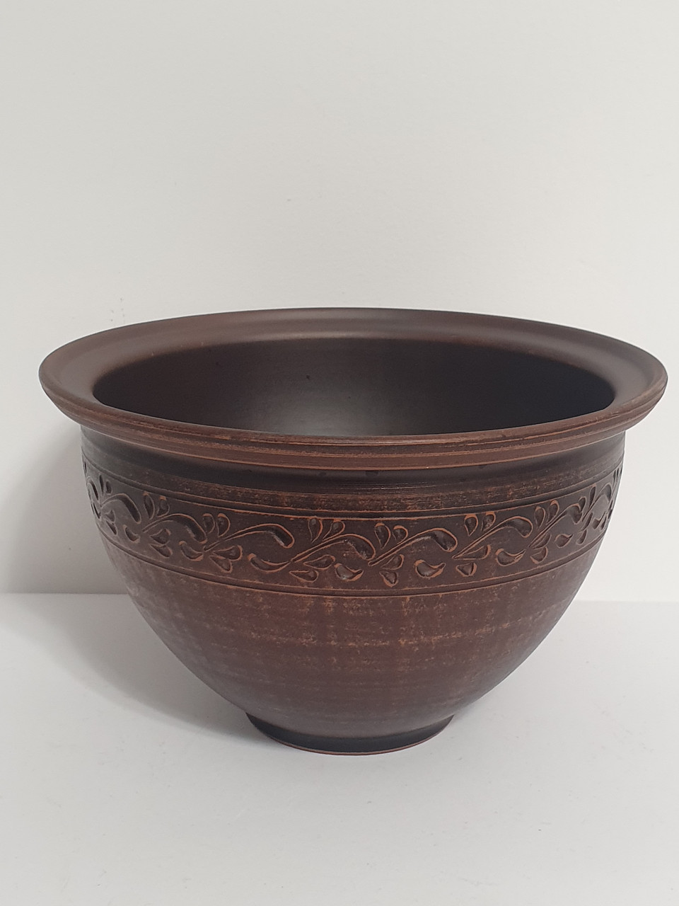 Макітра - миска велика (посуд), глиняна (з червоної глини), 1,5 л.