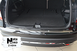 Накладка на бампер із загином Honda Pilot III/FL з 2015-2018/2018-