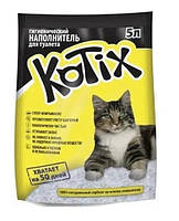 Kotix (Котикс) Силикагелевый наполнитель для кошачьего туалета 5 литров
