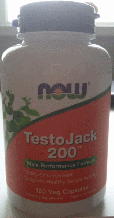 Вітаміни для чоловіків Now Foods, TestoJack 200 120vcaps