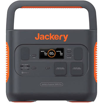 В наявності! Зарядна станція Jackery Explorer 2000 Pro 2160Wh, 600000mAh, 2200W