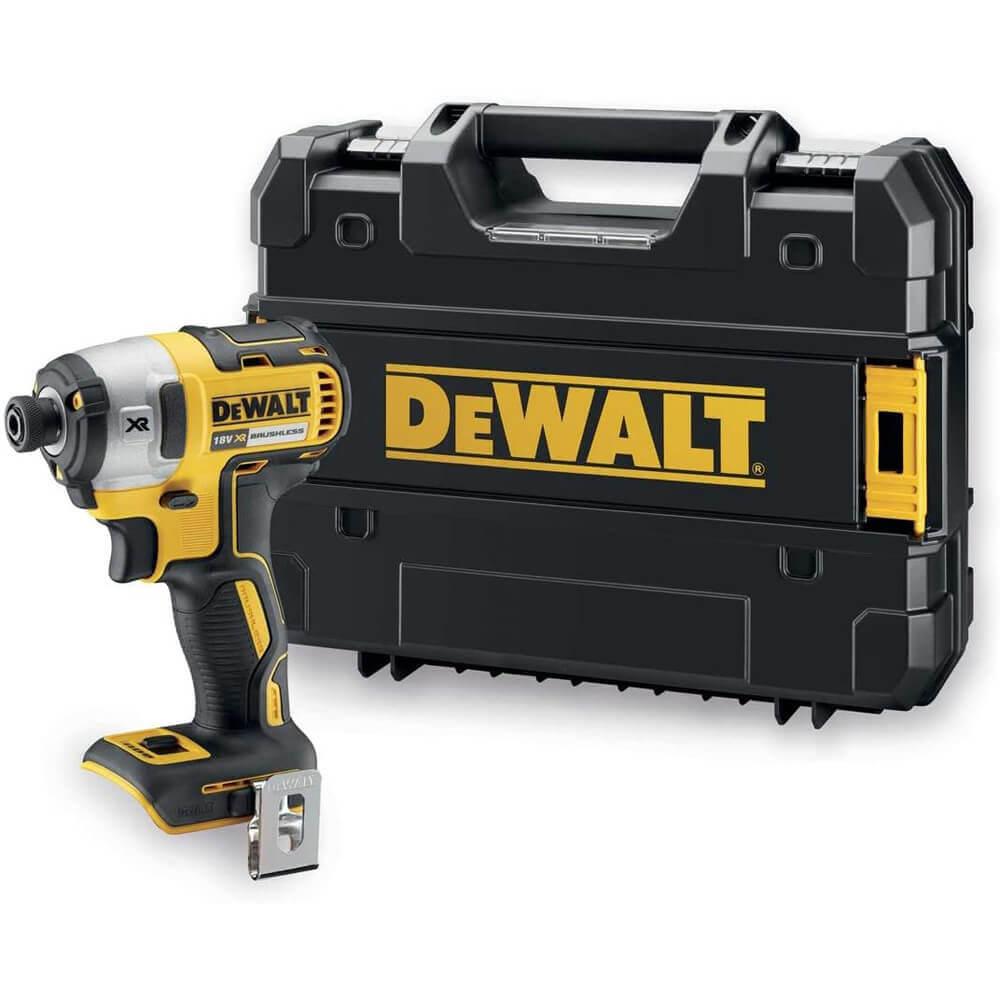 Шуруповерт акумуляторний ударний безщітковий DeWALT DCF887NT в кейсі