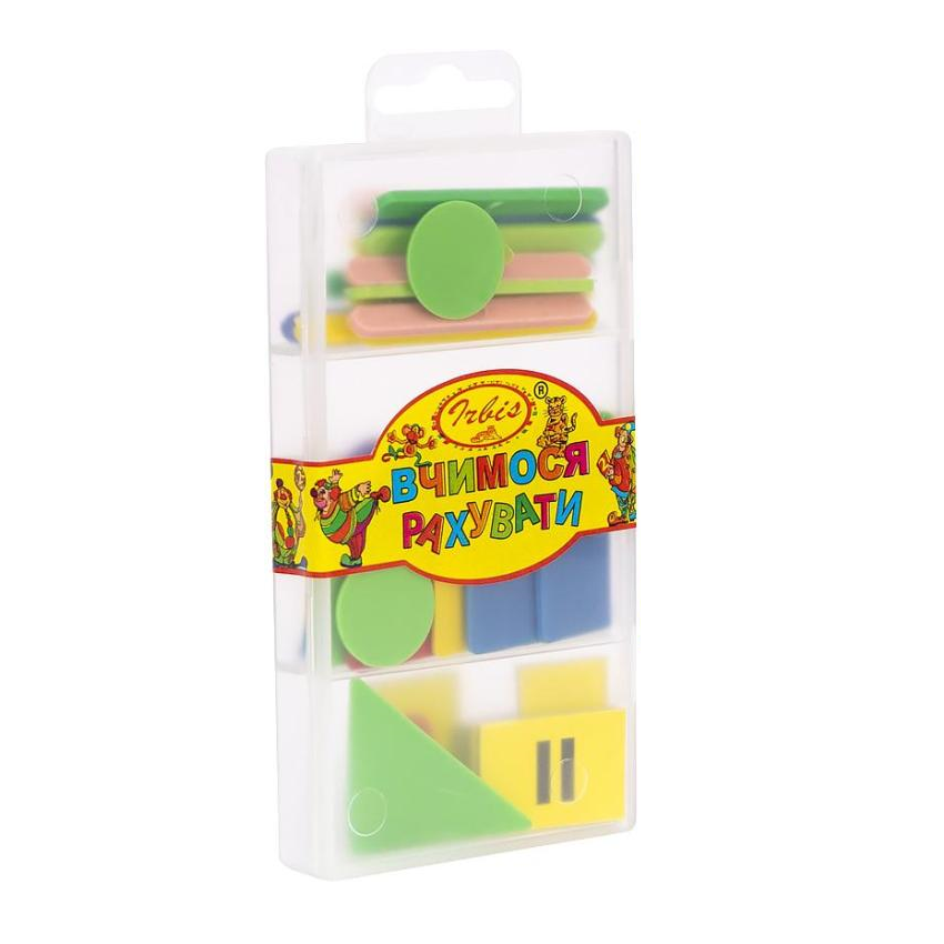 Лічильний матеріал "Вчимося рахувати" Ірбіс, фото 1