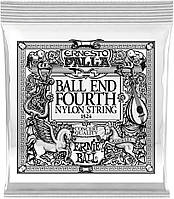 Струна Ernie Ball 1524 Gold 4th Ernesto Palla Nylon Ball End Classical Guitar String .030