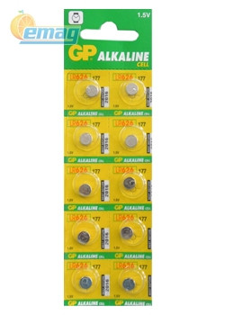 Батарейка годинникова gp 177-U10 Alkaline G4, lr626