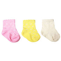 Шкарпетки дитячі літні для дівчинки Gabbi NSD-60 на зріст 10-12 (90060) (упаковка 6 штук)