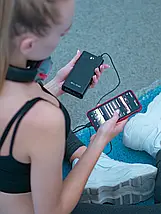 Зовнішній портативний акумулятор Power Bank Blow 400000mah 2xusb швидке заряджання, фото 5