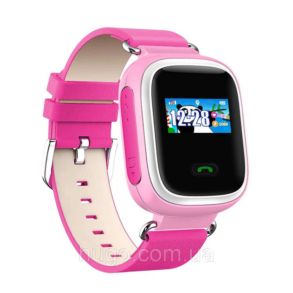 Дитячий розумний годинник Smart Baby Watch Q60 Original GPS, Рожевий / Наручний смарт годинник для дівчинки з gps трекером