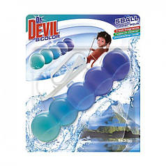 Туалетні гелеві кульки Dr.Devil BiCOLOR WC 5Ball "Полярна вода" 1х35 г
