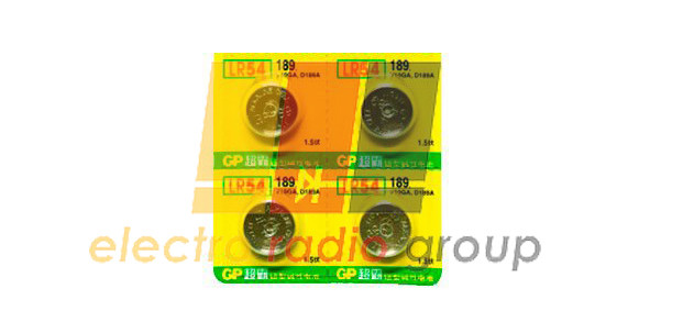 Батарейка годинникова gp 189-U10 Alkaline G10, lr54