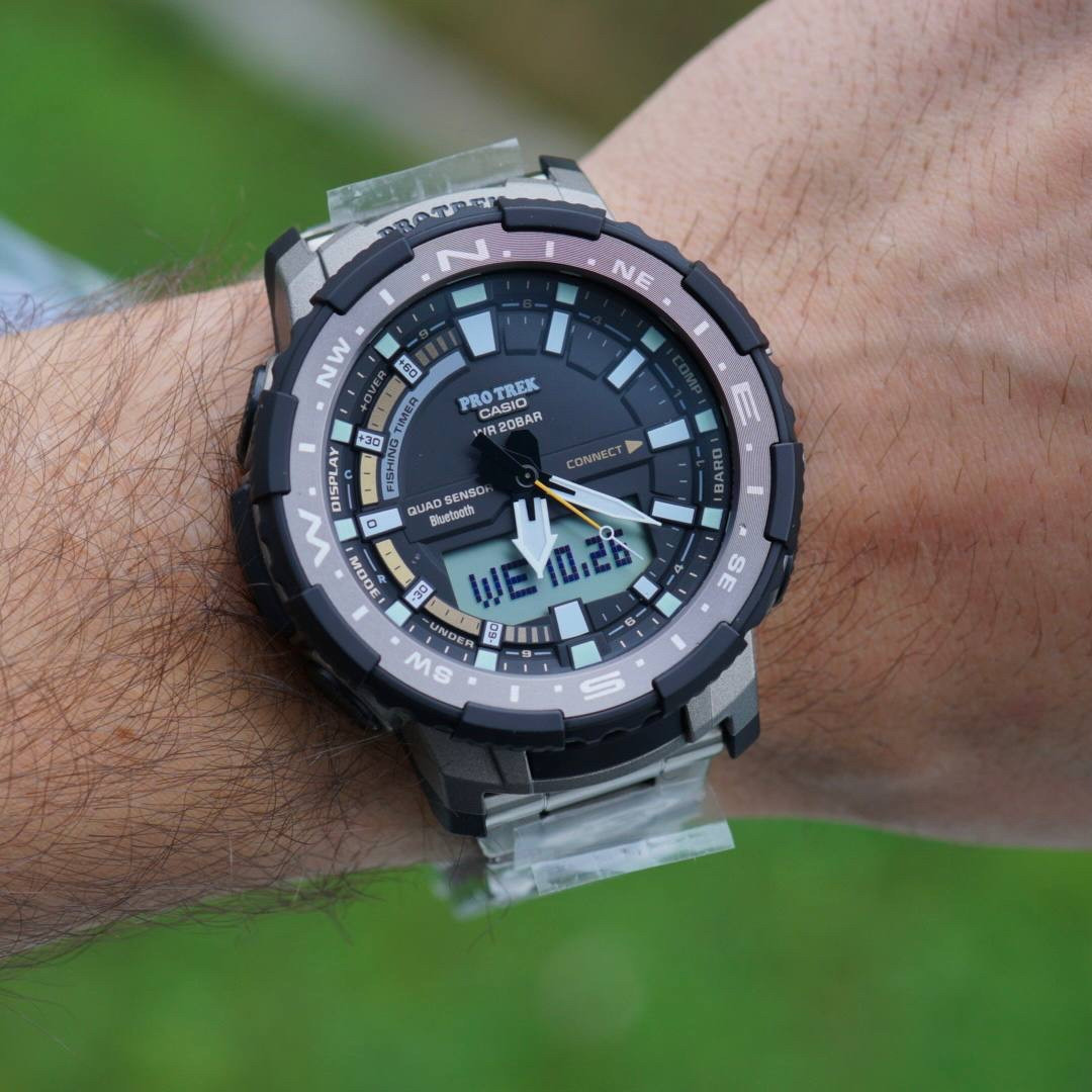 Protrek clearance casio titanium